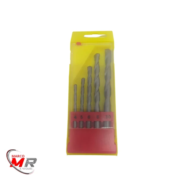 Conjunto de brocas para betão 5 unidades.png