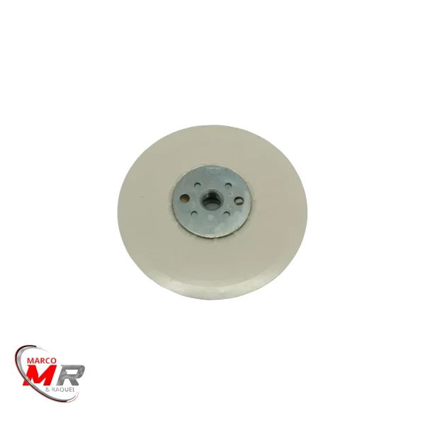 Flange de nylon rígida branca m14 x172mm e 124mm Macfer.png