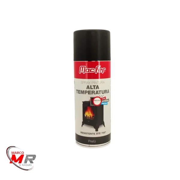 Spray de tinta de alta temperatura preto Macfer.png