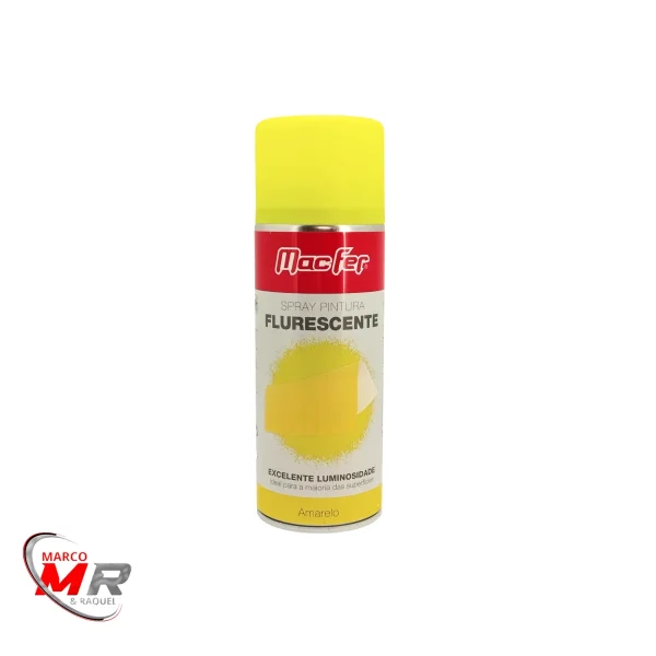 Spray de tinta flurescente amarelo Macfer.png