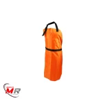 Avental para roçadora em poliester laranja 115×90