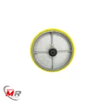 Roda aço e poliuretano para porta paletes 200 mm 1