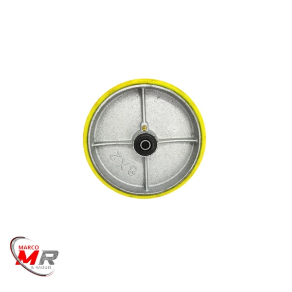 Roda aço e poliuretano para porta paletes 200 mm 1.png